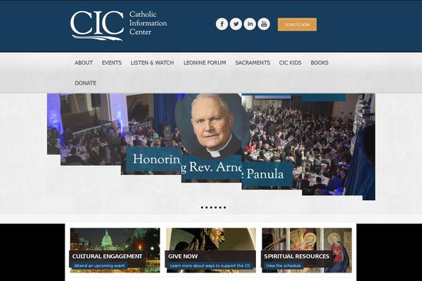 Churchope theme site design template sample