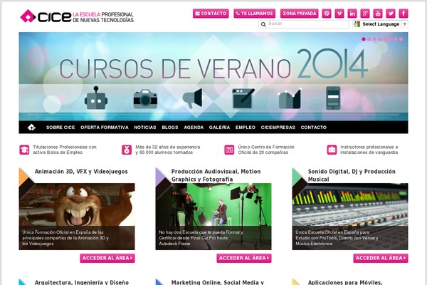 cice WordPress theme, websites list used cice theme cice theme websites examples