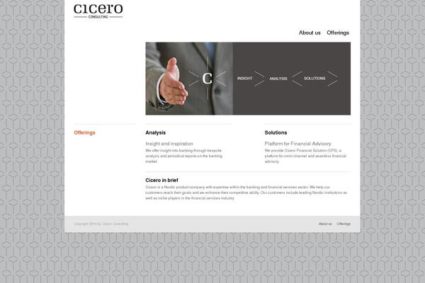 Dice theme site design template sample