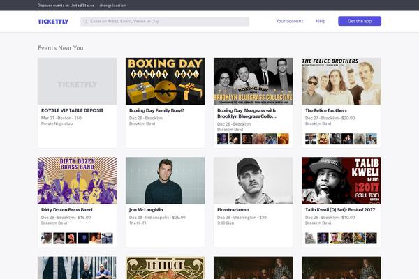 Site using Ticketfly-cms plugin
