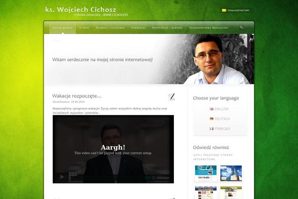 Awake theme site design template sample
