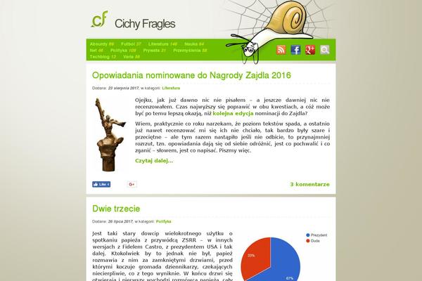 Cf theme site design template sample