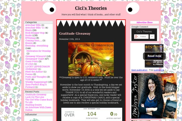 cicistheories.com site used Omnommonster
