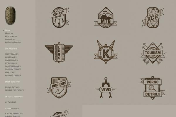 Mesh theme site design template sample