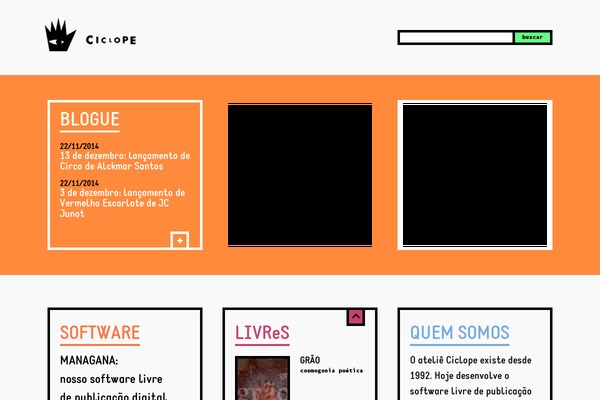 ciclope.com.br site used Ciclope2013