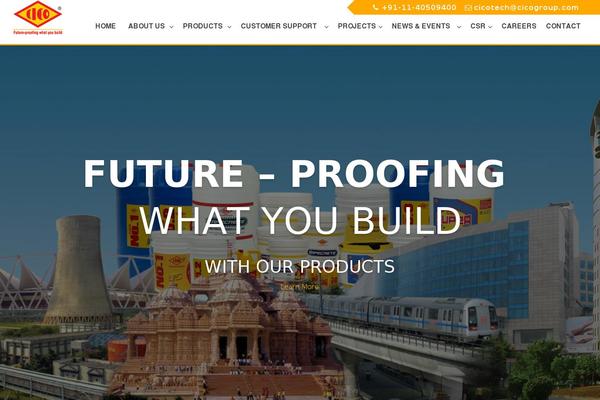 Corsa theme site design template sample