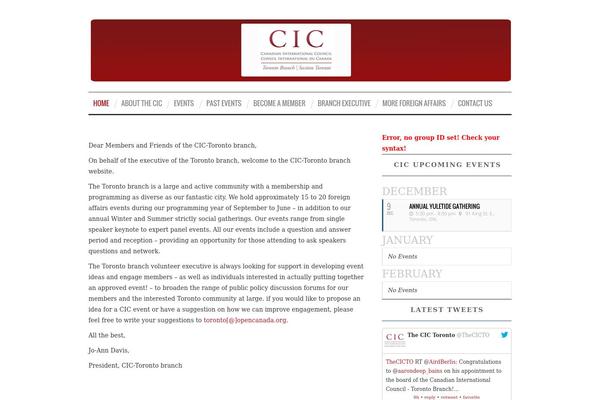 cictoronto.ca site used Cic