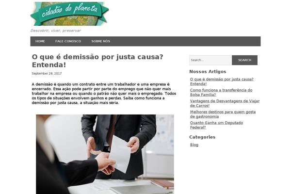 Minimize theme site design template sample