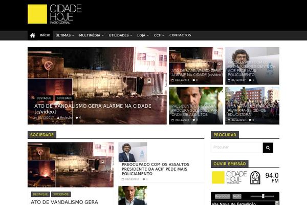 Site using Codescar Radio Widget plugin
