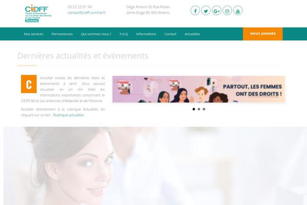 MF theme site design template sample
