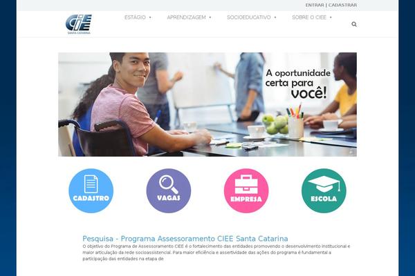 cieesc.org.br site used Ciee