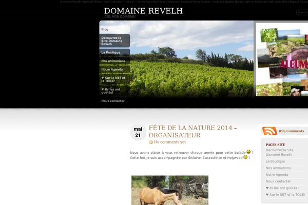 Hope theme site design template sample