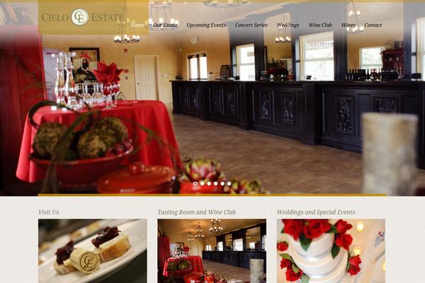 White Rock theme site design template sample