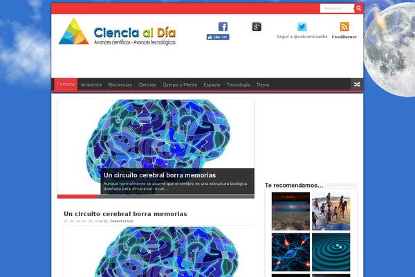 NewsCover theme site design template sample