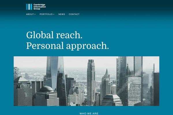 cig.com site used Cambridge-information-group