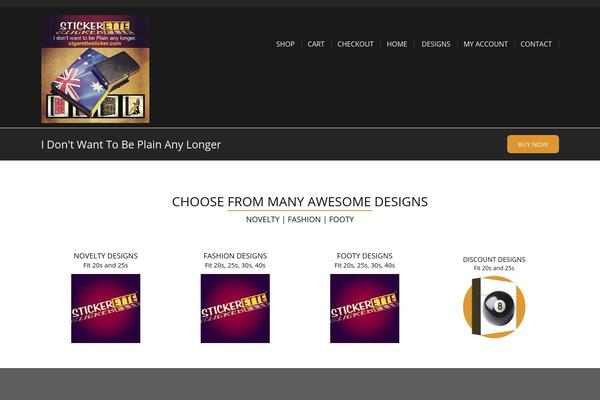 Modality theme site design template sample