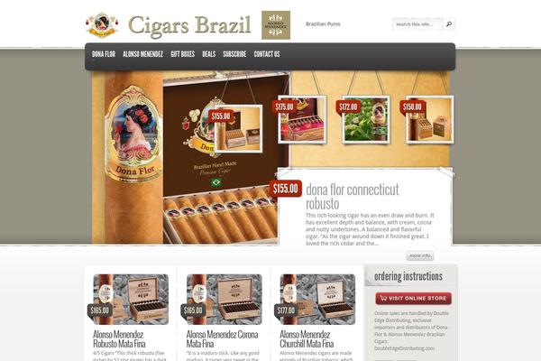 eStore theme site design template sample