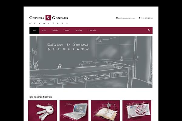 Centum theme site design template sample