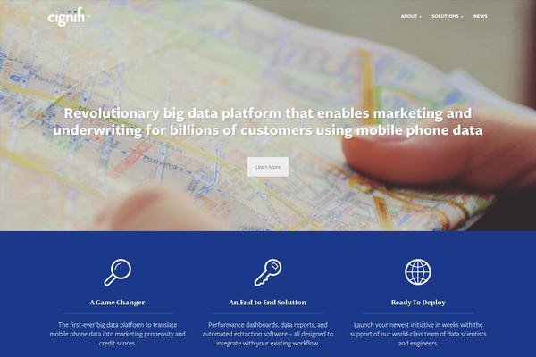 Lane theme site design template sample