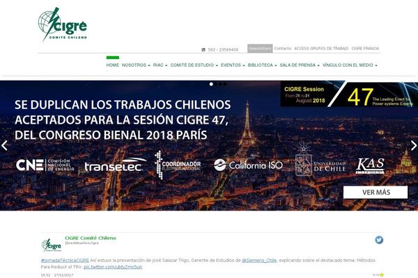 Site using Cubeportfolio plugin