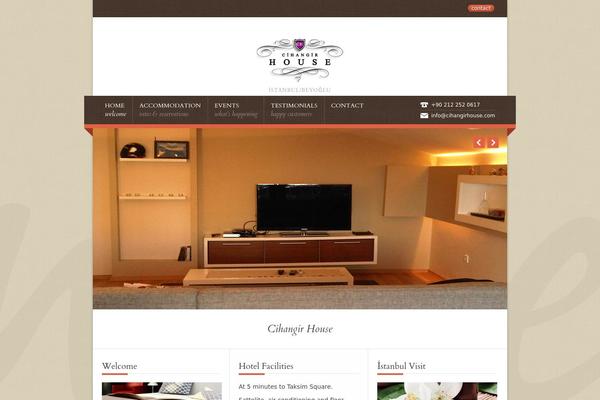 Nice Hotel theme site design template sample