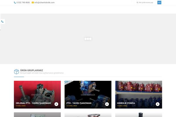 Pusula theme site design template sample