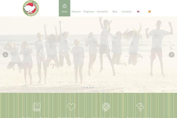 Site using Page-builder plugin