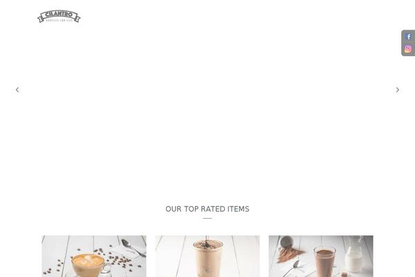 cilantro-cafe.com site used Cilantro