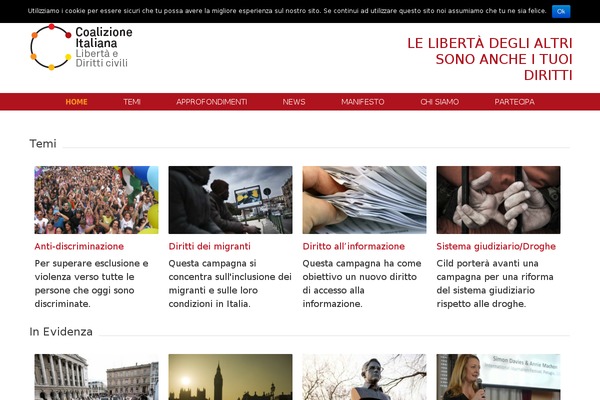 Charitas theme site design template sample