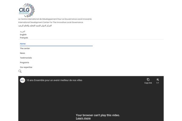 Site using Easy Testimonials plugin