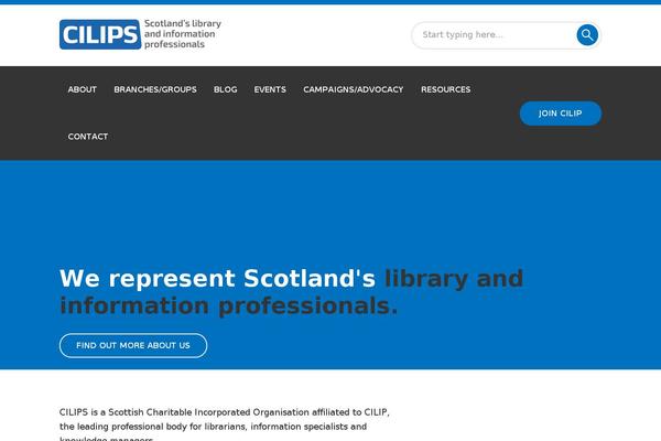 cilips.org.uk site used Cilips
