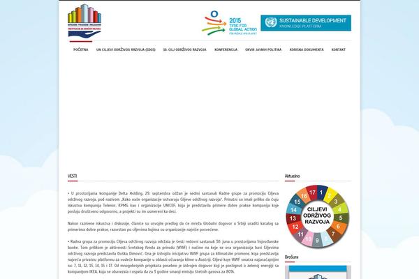 ciljeviodrzivograzvoja.net site used Sdg