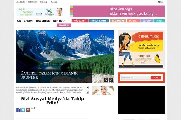 Sharp theme site design template sample
