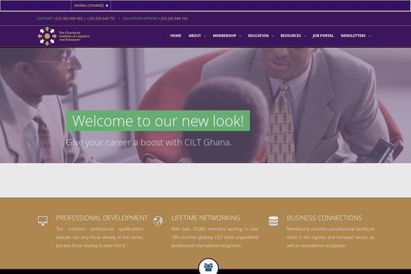 Quantum theme site design template sample