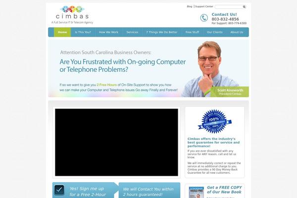 Core theme site design template sample