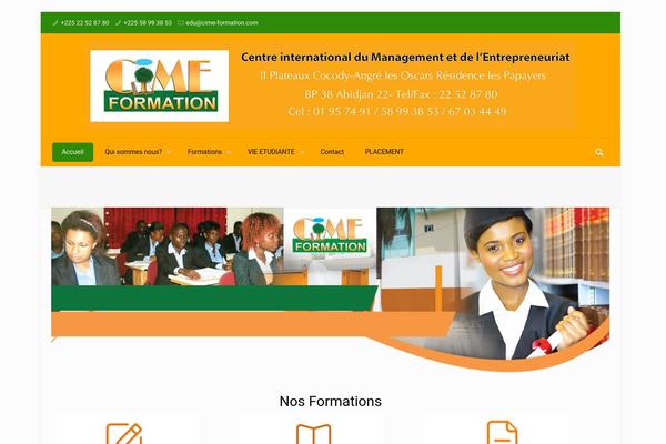 cime-formation.com site used Cime