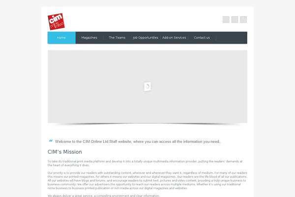 Increase theme site design template sample