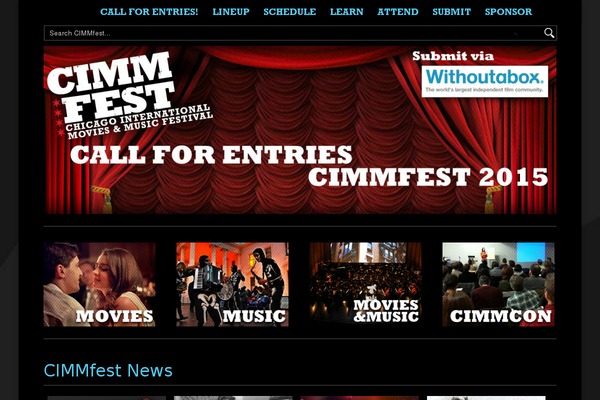 Vellum theme site design template sample