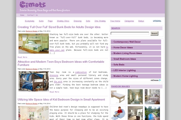 Wishful Blog theme site design template sample