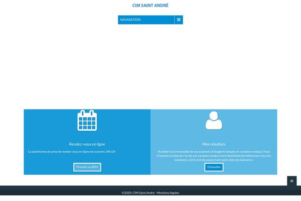 Clinico-child theme site design template sample