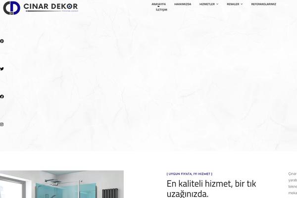 Theratio theme site design template sample