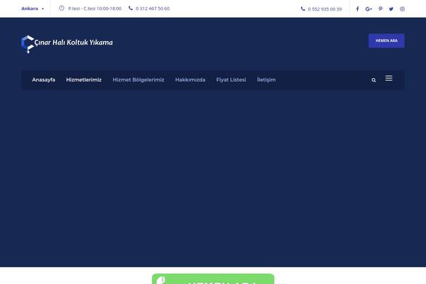 Financity theme site design template sample
