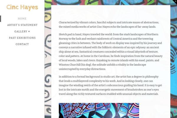 Site using Cornerstone plugin