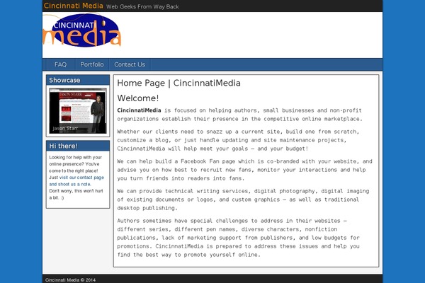 Frontier theme site design template sample