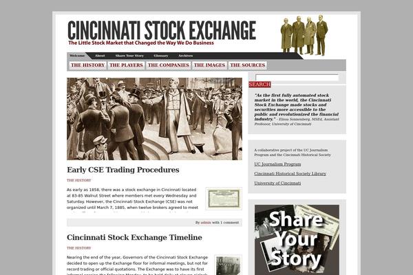 cincinnatistockexchange.us site used Aparatus