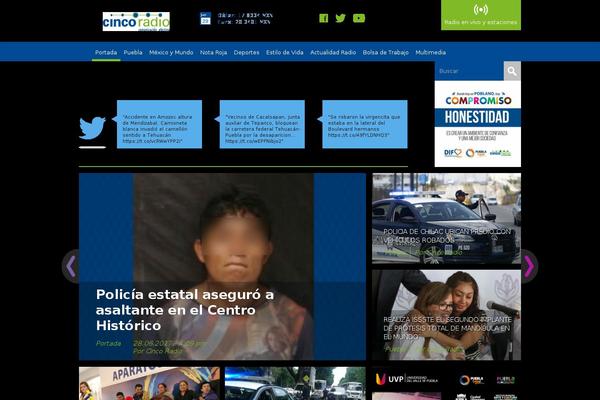Zox-news theme site design template sample