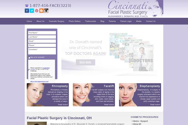 cincyfacialplastics.com site used Cynci