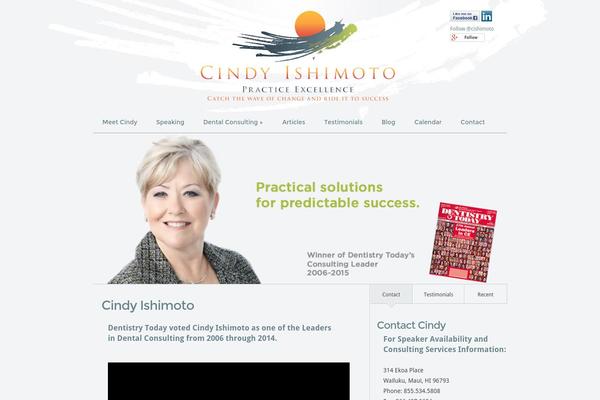 Minimal theme site design template sample