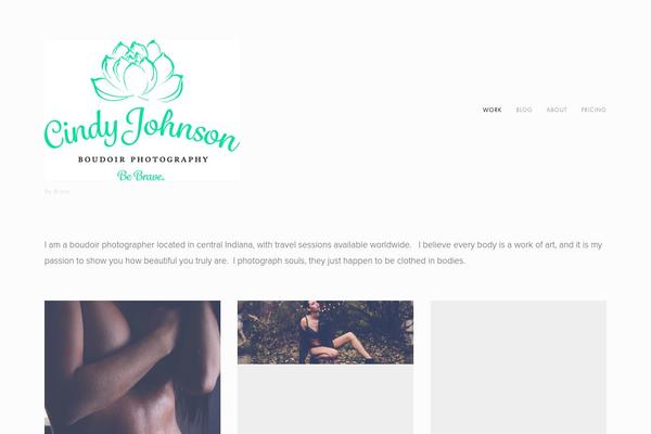 Prophoto4 theme site design template sample