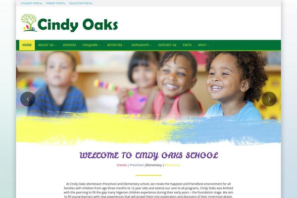 Alterna theme site design template sample